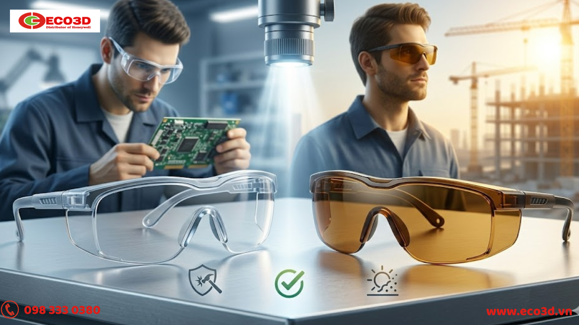 Kính bảo hộ giá rẻ có thực sự tiết kiệm?
